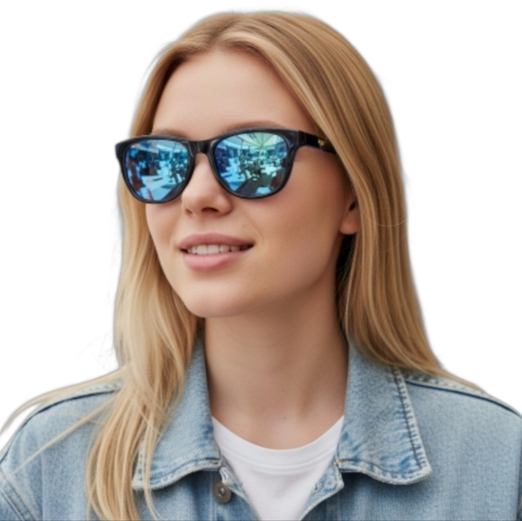 Lacoste Navy Blue Sunglasses 52-18-140 w/ Case Brand New